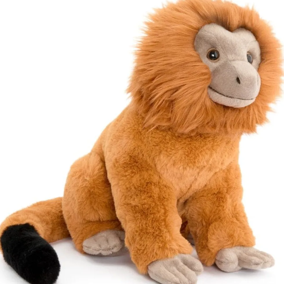 12" Adopt A Wild Pal Endangered Gold Lion Tamarin Plush