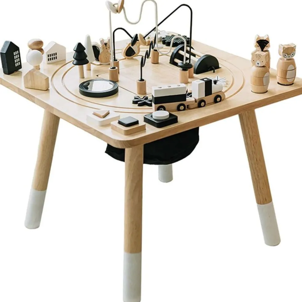 Awesome Wooden Activity Table