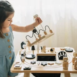 Awesome Wooden Activity Table