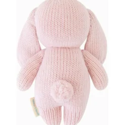 7" Baby Bunny (Lilac) Hand-Knit Doll