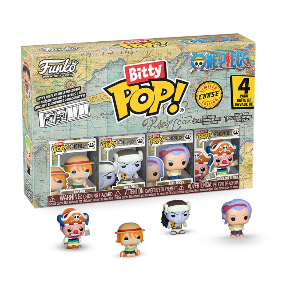 Bitty Pop! One Piece 4-Pack Series 2