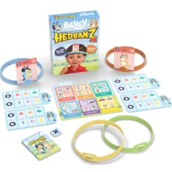 Bluey Hedbanz Jr. Picture Guessing Card Game