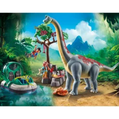Brachiosaurus with Hovercraft Playset