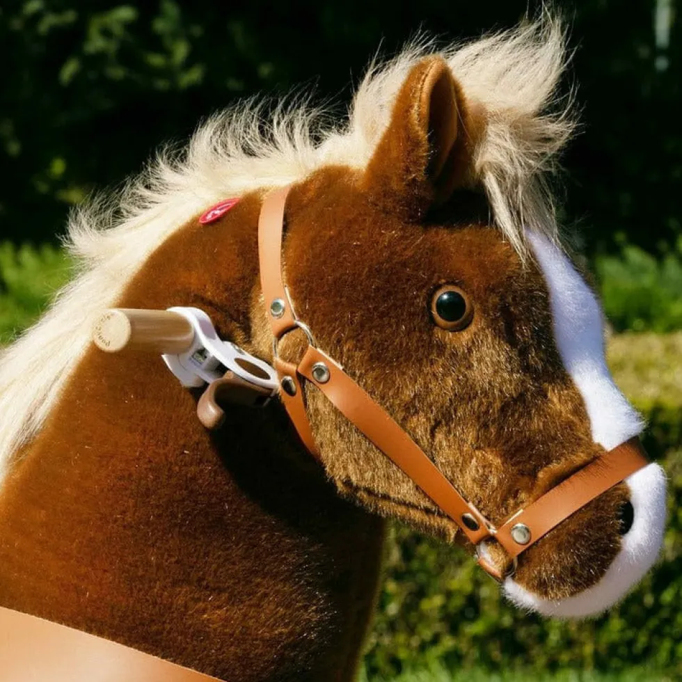 Brown Model U Ride-On Horse - 7+ Years