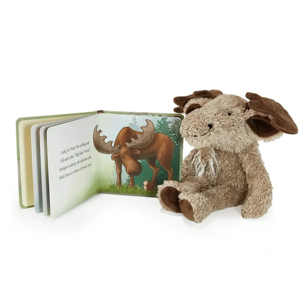 Bruce the Moose Plush & A Big Friendship Book Bundle