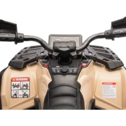 Can Am Outlander 24V 4x4 2-Seater Ride on Car - Khaki