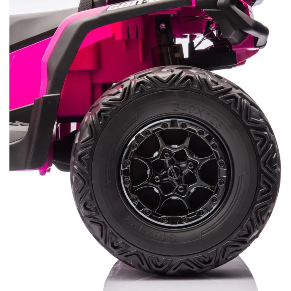 Can Am Outlander 24V 4x4 2-Seater Ride on Car - Pink