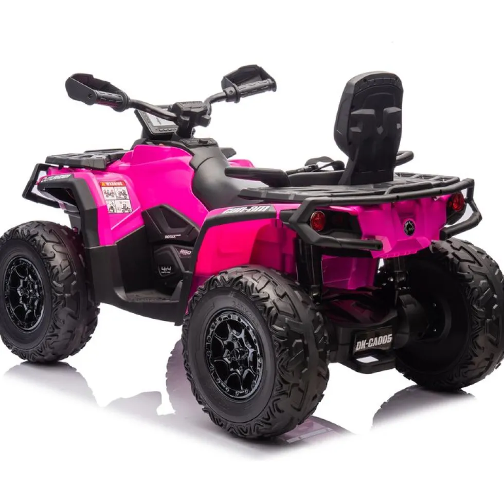 Can Am Outlander 24V 4x4 2-Seater Ride on Car - Pink