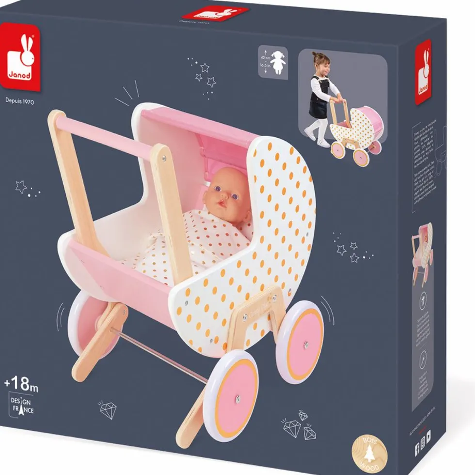 Candy Chic Doll Stroller