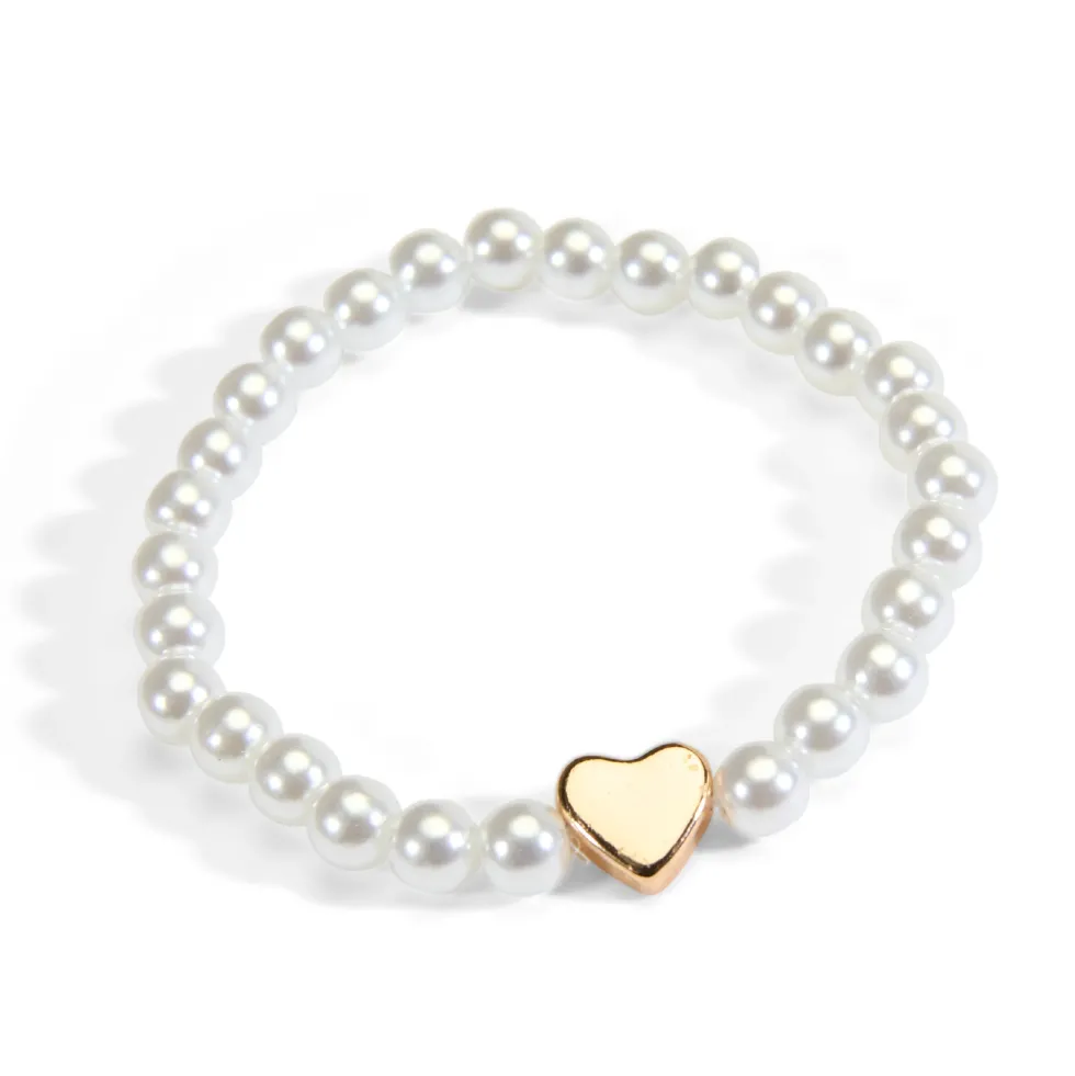 Charm Squad Pearl Bracelet
