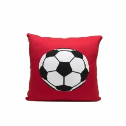 Cherry Soccer Ball Pillow