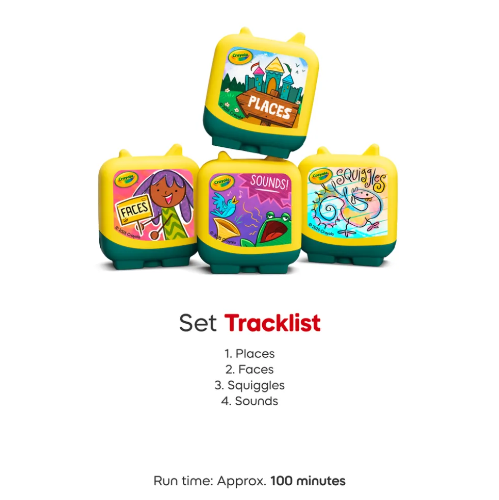 Clever Tonies Set: Crayola Art Adventures