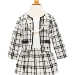 Coco the Fashionista Dress, Jacket & Pearls - Size 5-6