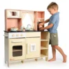 Cream Play Kitchen