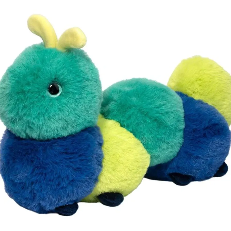 Crunchie Blue Caterpillar Soft Plush