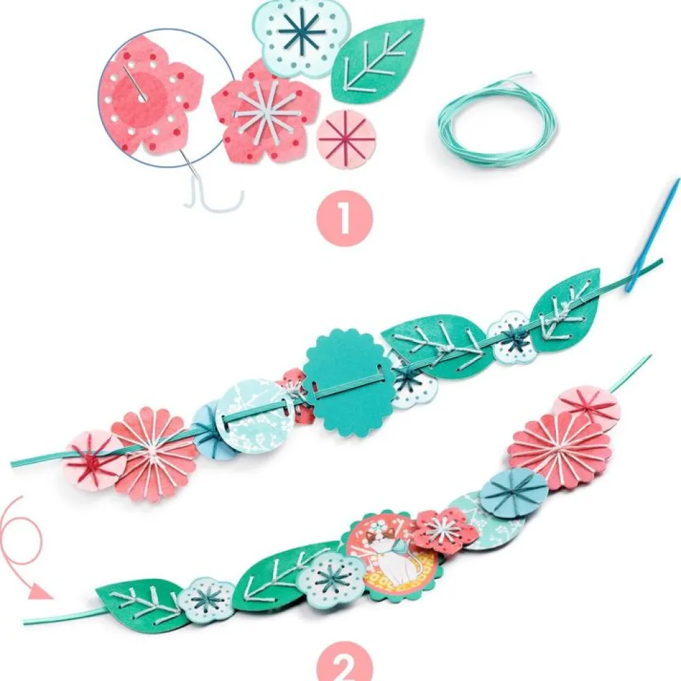 DIY Flora Necklace Craft Kit