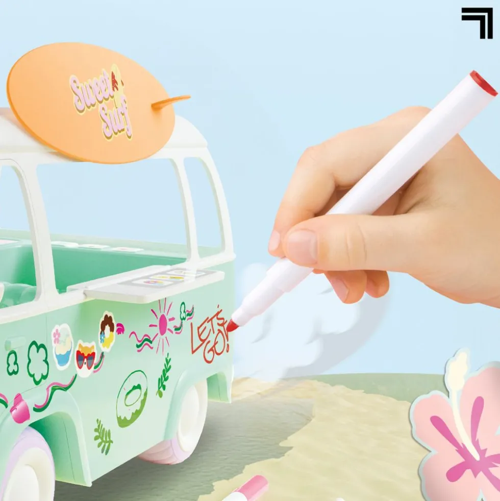 Doodle Sweets Shop Customizable RC Van