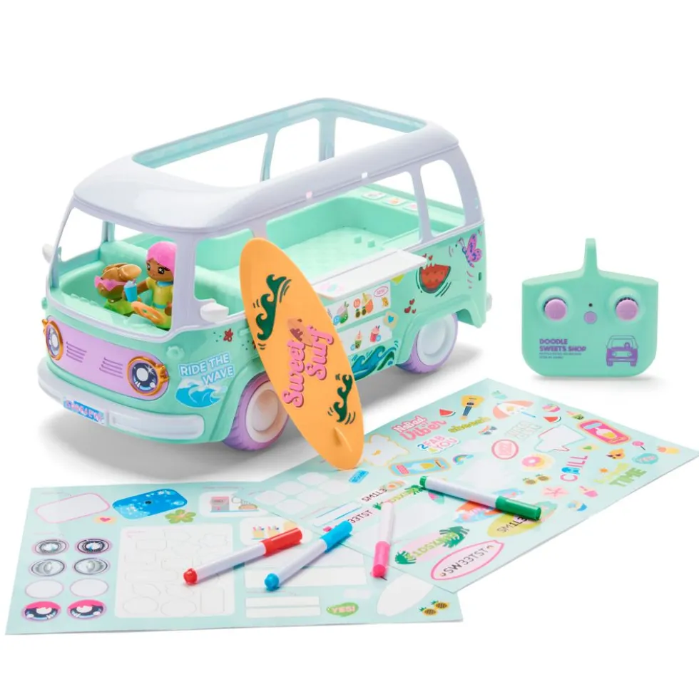 Doodle Sweets Shop Customizable RC Van