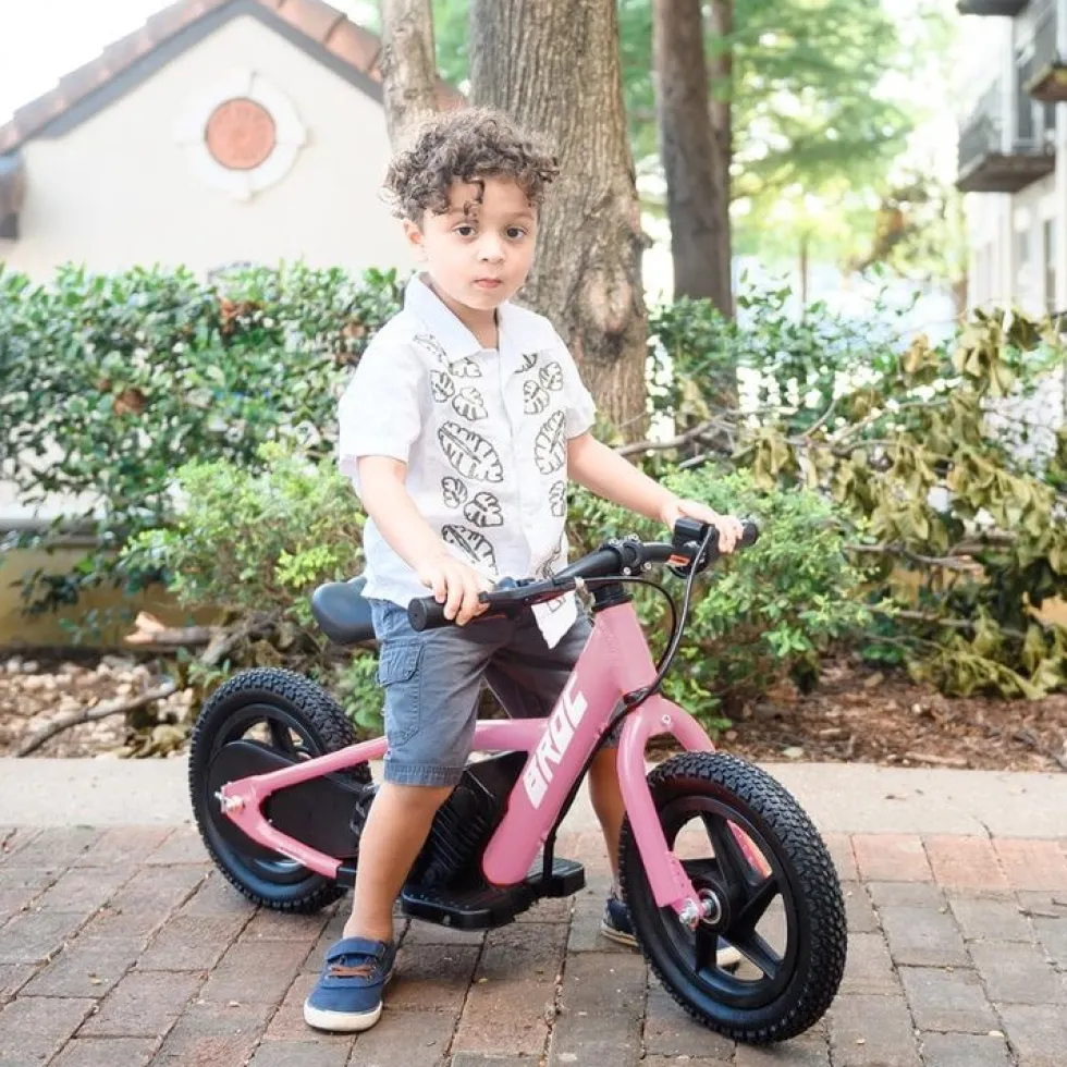 12" Electric Bike - Pink