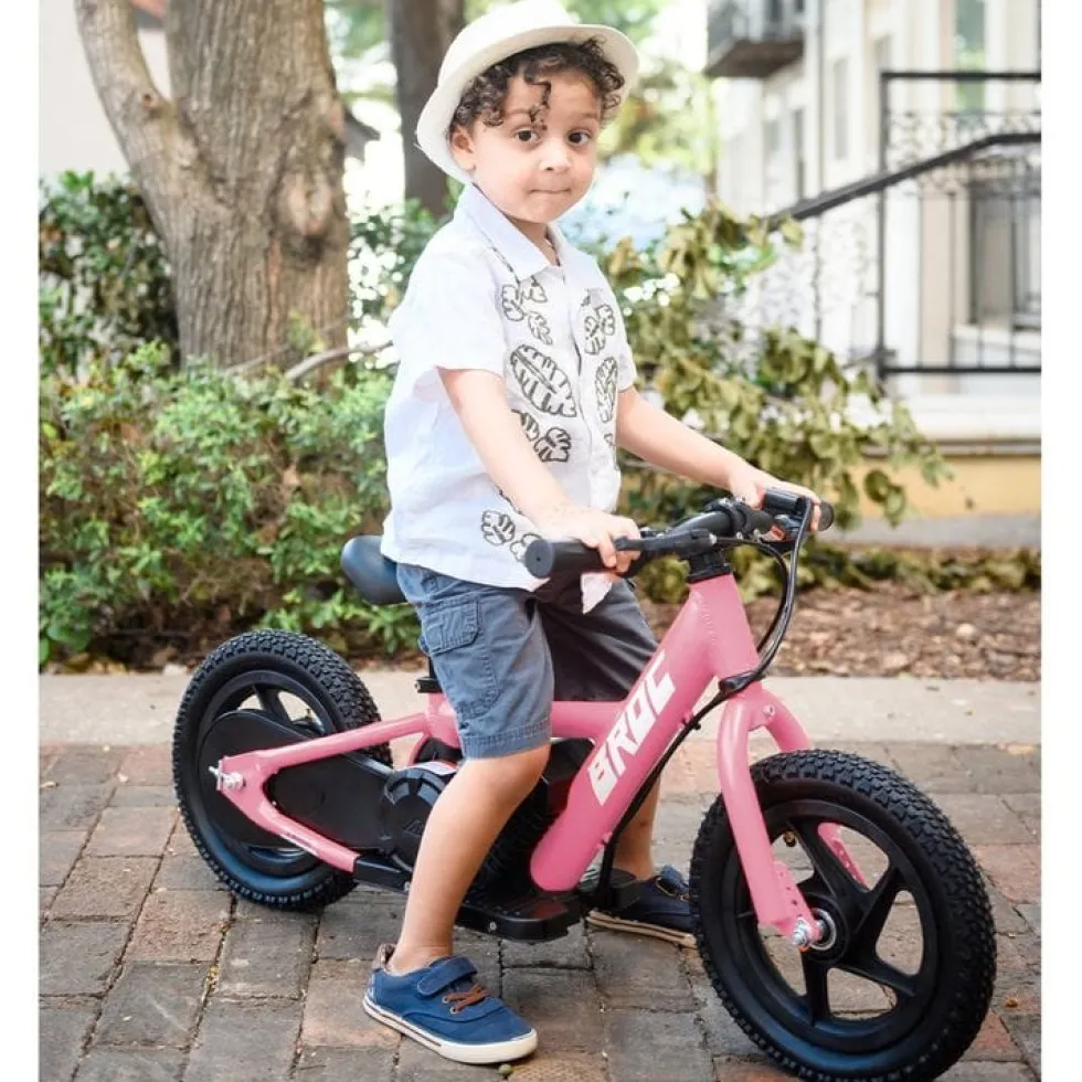 12" Electric Bike - Pink