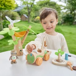 Electric Wind Turbine Car Toy