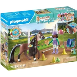 Equestrian Jumping Arena with Zoe and Blaze Playset
