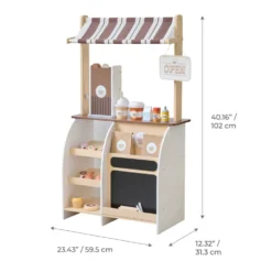 Espresso Treats Wooden Coffee Stand with 29 Accessories