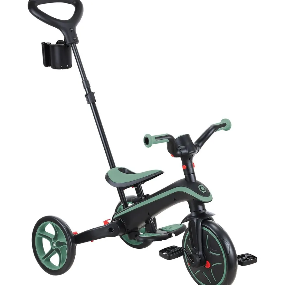 Explorer Foldable Trike 4 in 1 - Olive