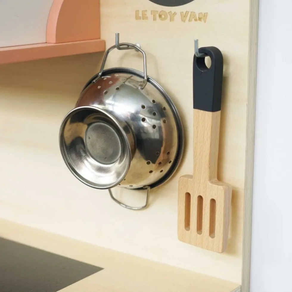 Family Size Wooden Play Kitchen