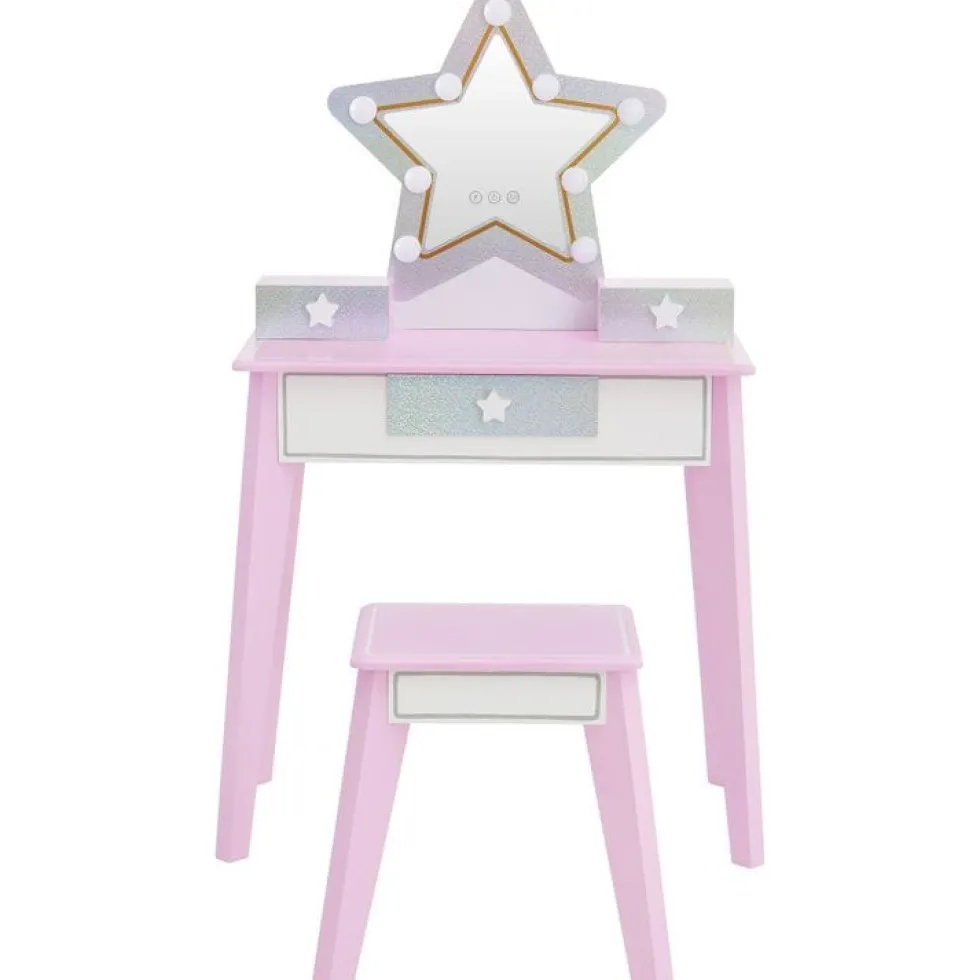 Fantasy Fields Little Princess Star Vanity with LED Mirror