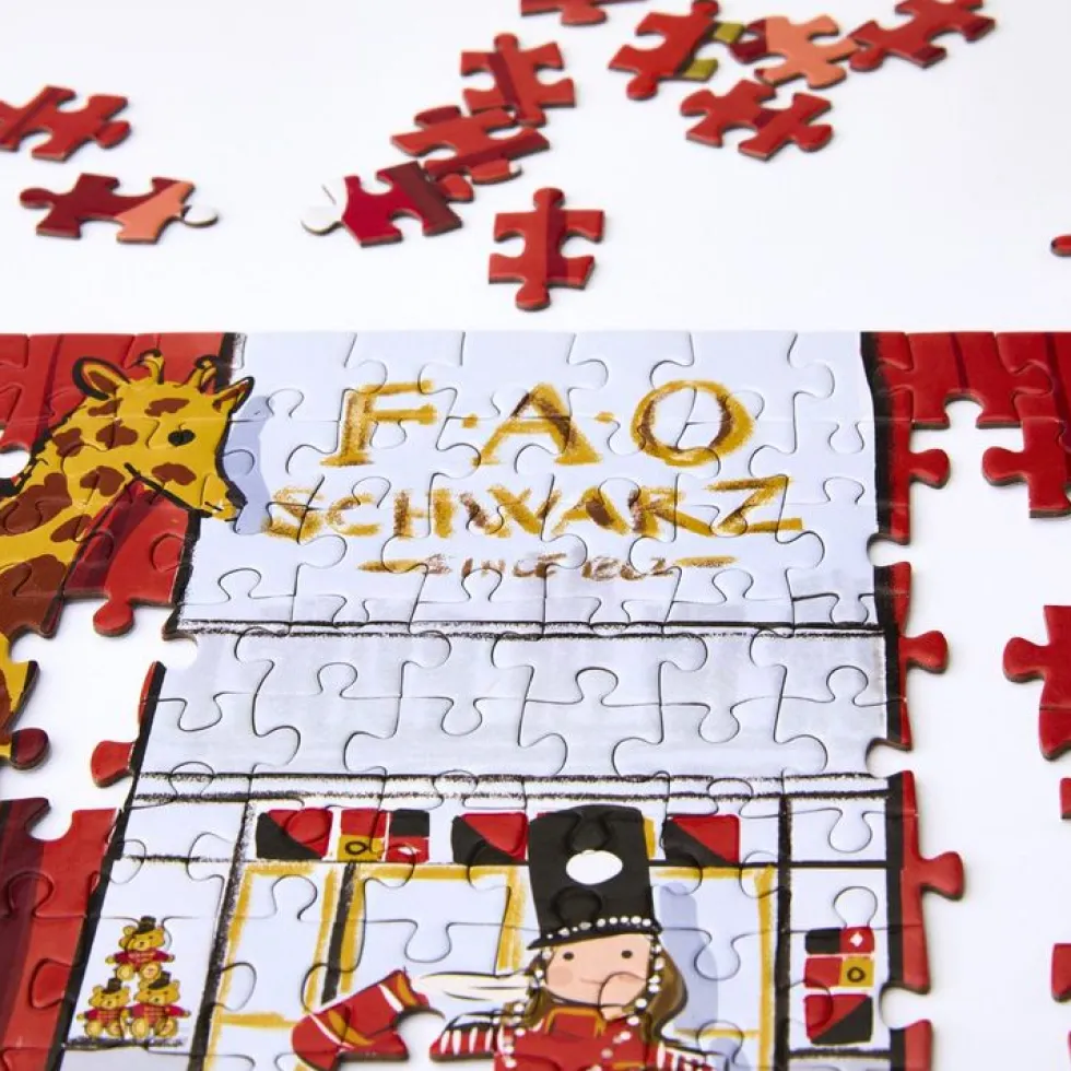FAO Schwarz Twinkling Toyland 500 Piece Puzzle