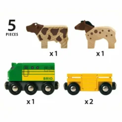 Farm Animal Toy Train