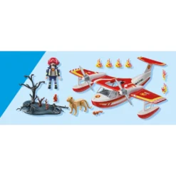 Firefighting Seaplane Playset
