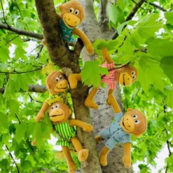 Five Little Monkeys Finger Puppet Playset