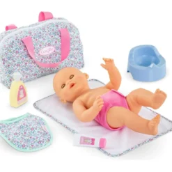 Floral Changing Accessory Set for 14" Baby Doll