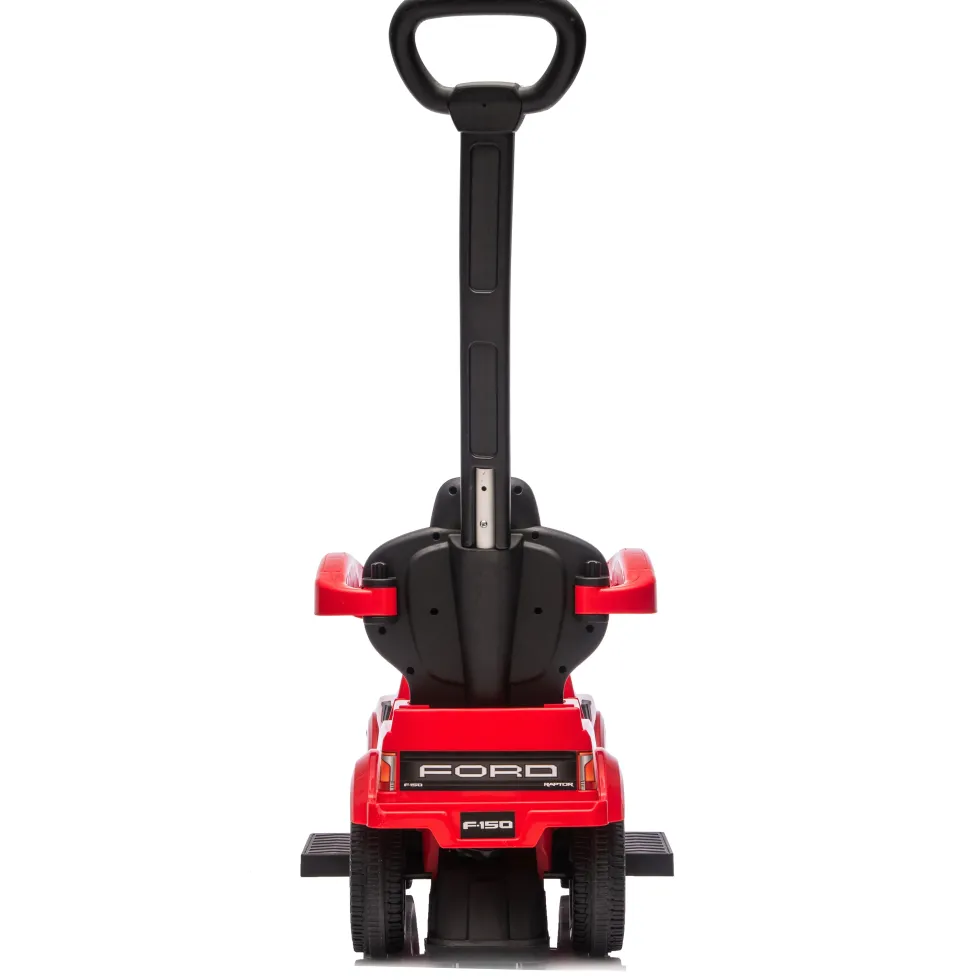 Ford Raptor 3-in-1 Push Ride On Toy Car - Red