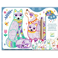Forest Families Coloring Set