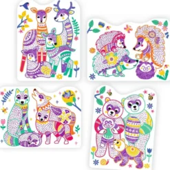 Forest Families Coloring Set