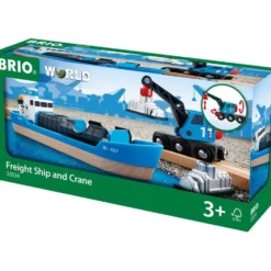 Freight Ship and Crane