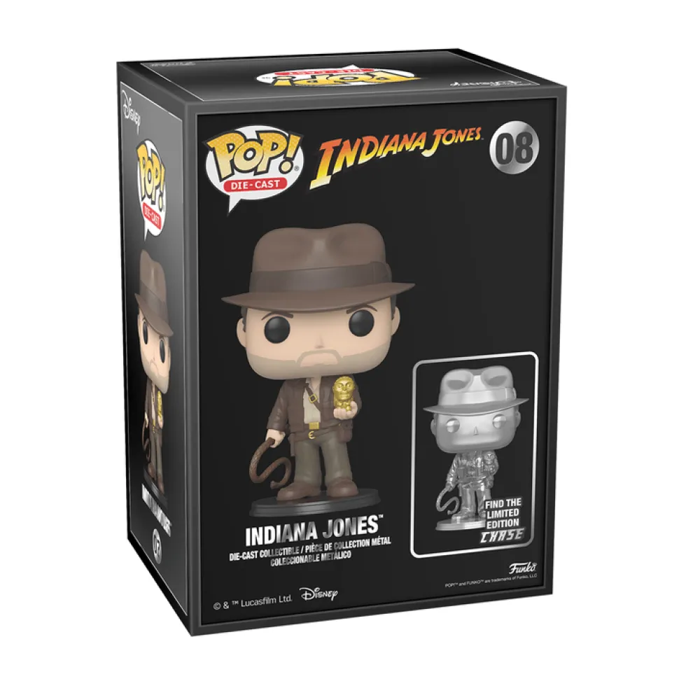 Funko POP! Die-Cast Indiana Jones with Idol