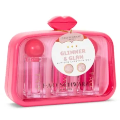 Glimmer & Glam 4‑Piece Lipstick Set