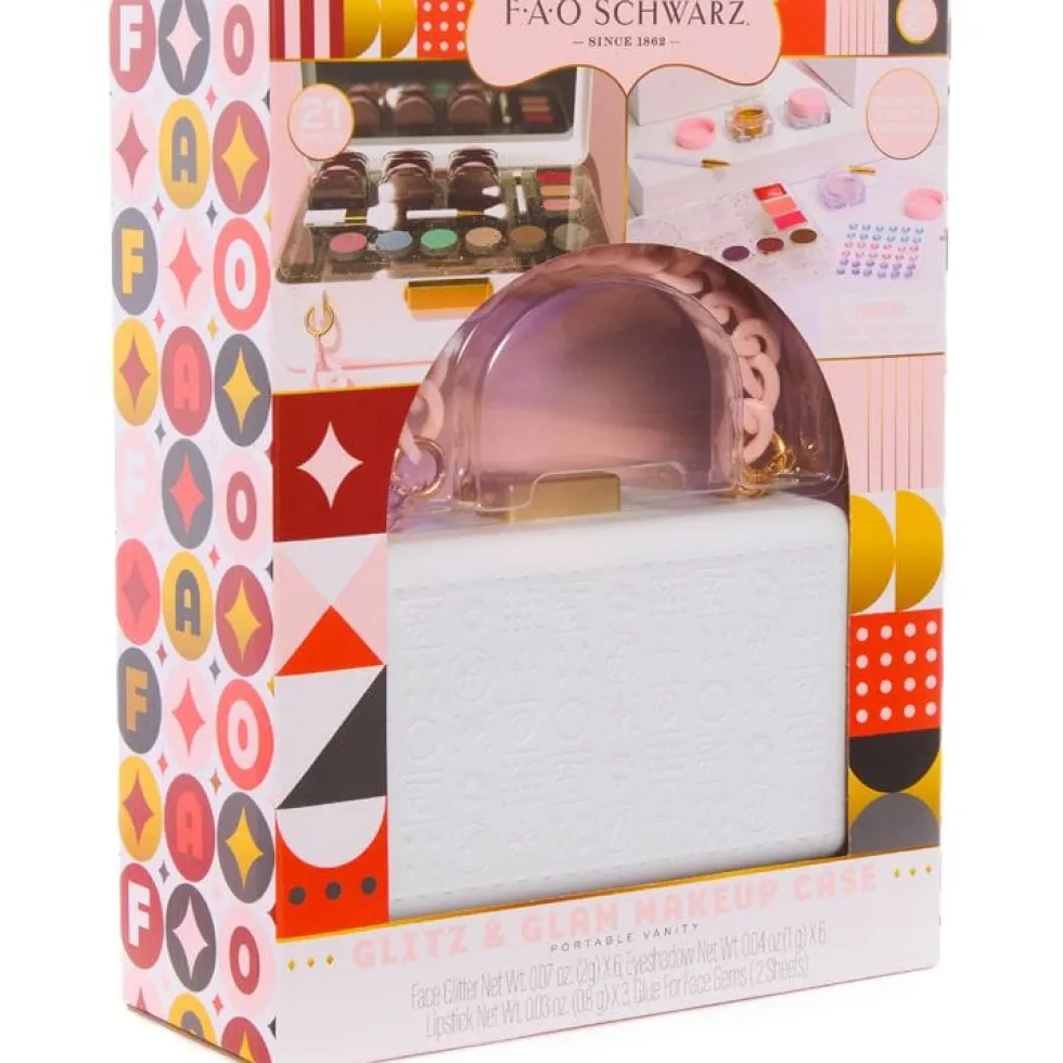 Glitz & Glam Portable Vanity Makeup Case