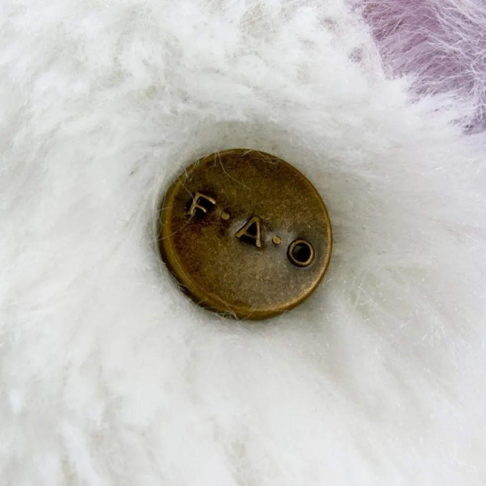 12" Glow Brights LED with Sound Alpaca Plush - Cream