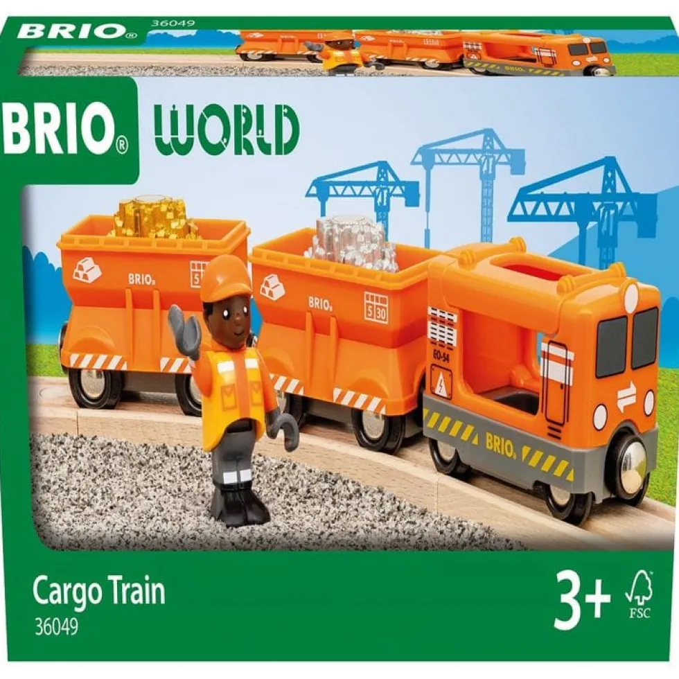 Gold Cargo Train