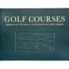 Golf Courses: Fairways of the World Book in Green Bonded Leather