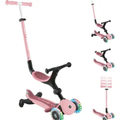 Go Up Active 360 Scooter - Pastel Pink