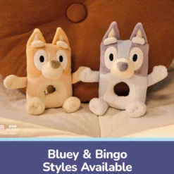 GUND Bingo Plush Ring Rattle - 6”