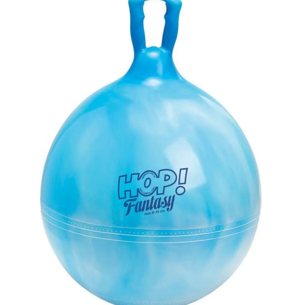 Gymnic Hop 45 - 18 inch Hop Ball Swirl Blue