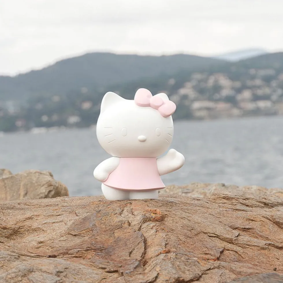 Hello Kitty Figure in Pink Robe - 10.6"