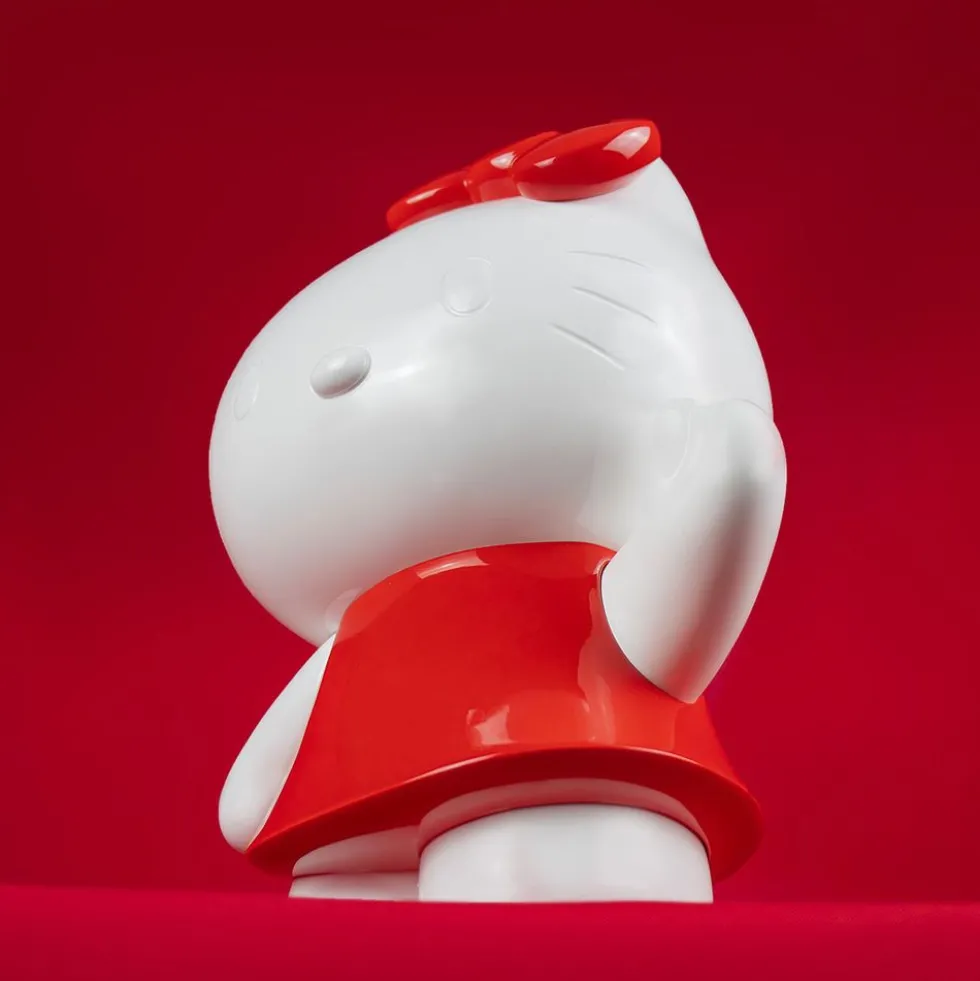 Hello Kitty Figure in Red Robe - 10.6"